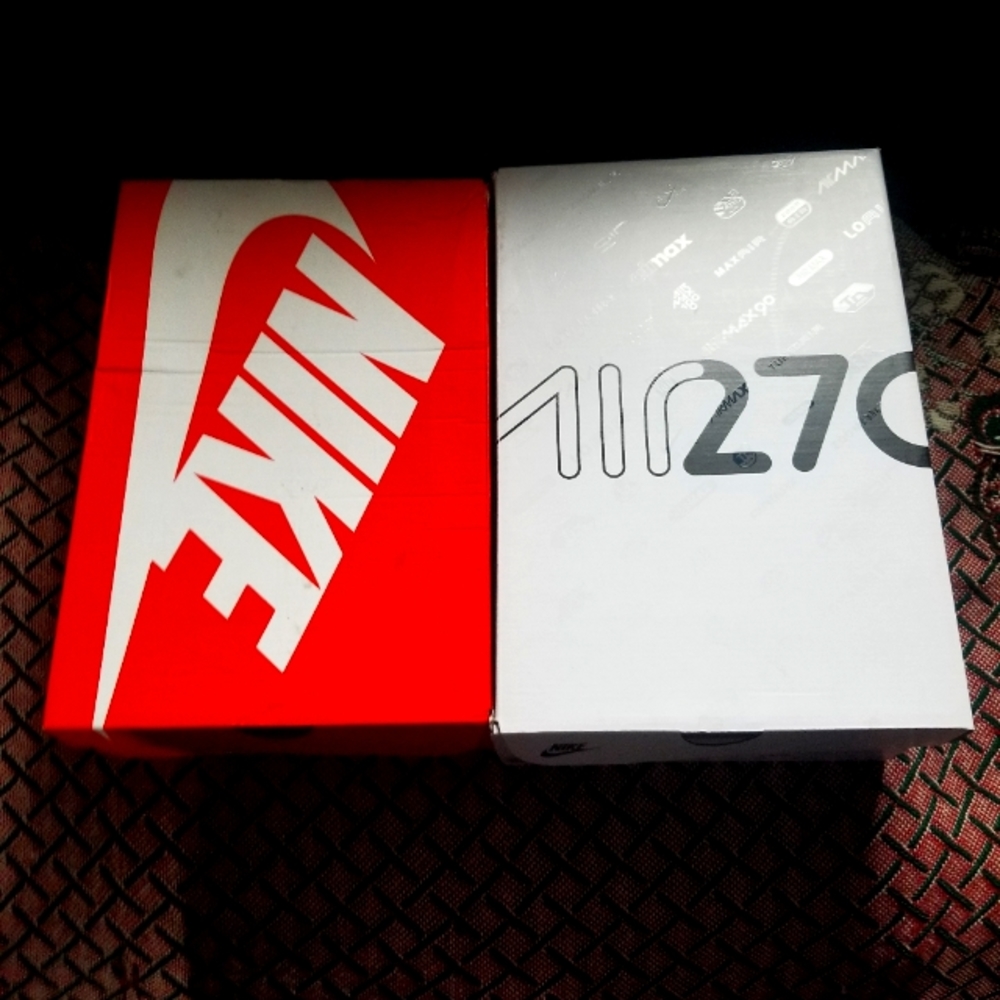 2Pair Nike Air Max 97 Neon Green & White Plus The Nike React 270 Midnight Chile